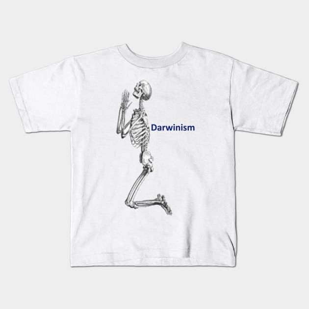 darwinism Kids T-Shirt by stephaniedport